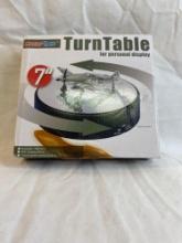 Brand New Master Tools 7in Turntable for personal display.