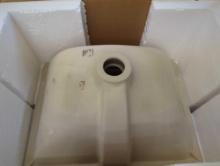 DEERVALLEY Ursa 18.11 in. Undermount Rectangular Bathroom Sink with Overflow Drain in White Vitreous