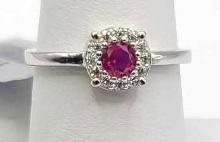 Garnet colored Ring $5 STS
