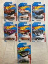 Brand New: 7 Hot Wheels assorted collectibles