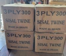 4 Boxes of 3 ply Twine $15 STS