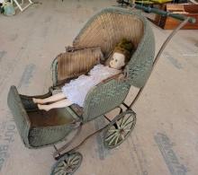 Antique Baby Buggy $10 STS