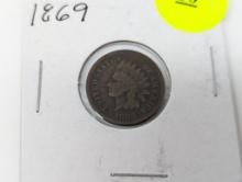 1869 Indian Head Cent