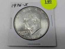 1976-S Dollar - Ike - silver