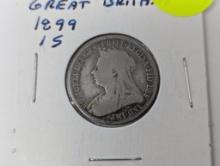 1899 Great Britain - 1S - silver