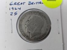 1924 Great Britain - 2S - silver