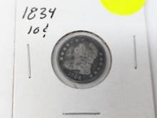 1834 Dime - Bust