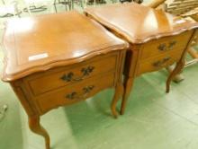 2 French End Table - Harmony - 1 Drawer - One Money