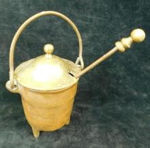 Brass Kerosene Fire Starter - Complete - 9" x 6" x 5"