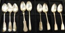Coin Silver - Misc. Spoons - 152 Grams