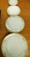 21 Piece Haviland and Co. Limoges France China - Plates Only Some Chipping