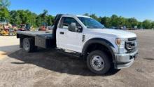 2021 Ford F-450 Flatbed Truck