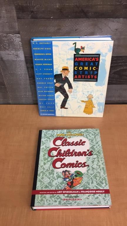 COMIC BOOK & COMIC STRIP COFFEE TABLE BOOKS
