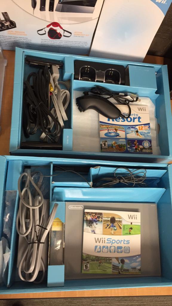 WII SPORTS BUNDLE: CONSOLE, GAMES, ACCESSORIES