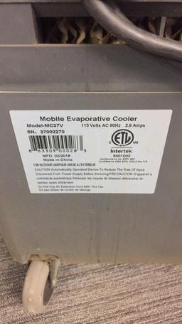 HESSAIRE COOLING MOBILE EVAPORATIVE COOLER
