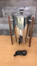 REGAL SPACE AGE ROCKET ELECTRIC COFFEE MAKER