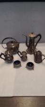 SILVERPLATE COFFEE & TEAPOTS, AND MORE