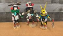 MINI NATIVE AMERICAN KACHINA DOLLS