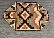 NATIVE AMERICAN CROSS MOTIF RUG