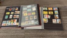 2) COLLECTION BOOKS OF STAMPS
