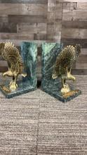 MARBLE & BRASS EAGLE BIBLE VERSE BOOKENEDS
