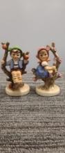 M.I. HUMMEL FIGURINE "APPLE TREE BOY & GIRL"