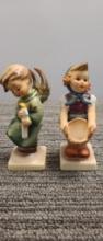 M.I. HUMMEL FIGURINE HEAVENLY ANGEL & LITTLE HELP