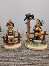 M.I. HUMMEL FIGURINE "WAYSIDE..." & "MISCHIEF..."