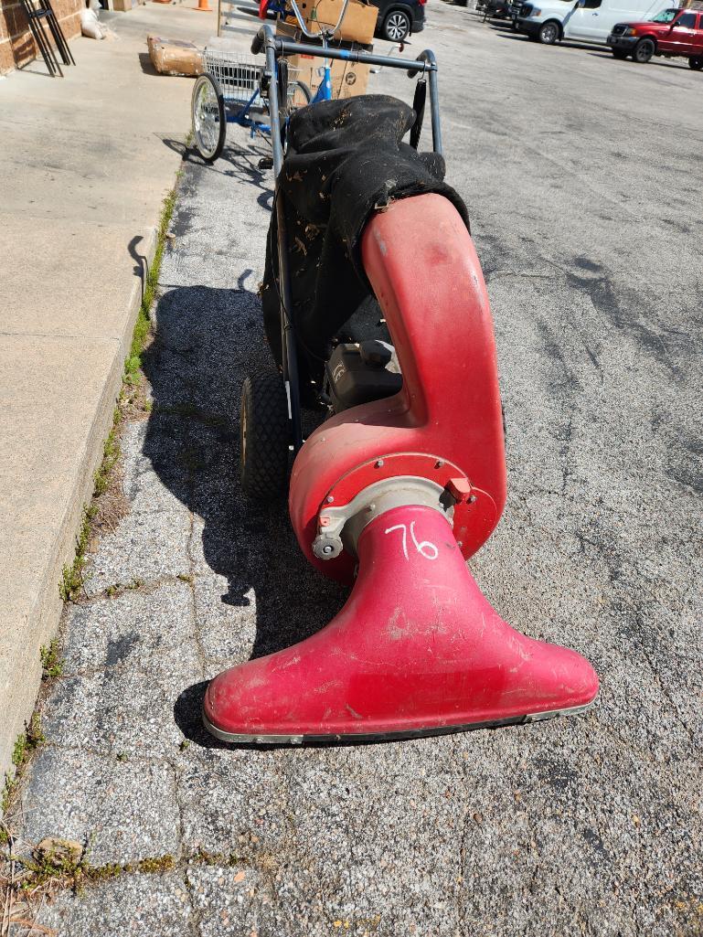 Parker Lawn Vacuum w/ Bag, Gas Powered