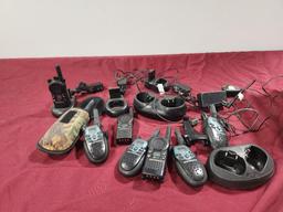 Large Group of Walkie Talkies