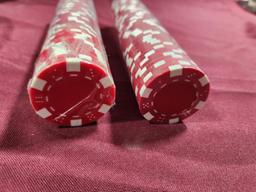 Brand New Pit Boss 11.5 Gram Casino Grade Poker Chips, Red, Green, Black