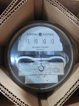 Vintage GE Polyphase Watthour Meter