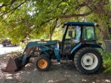 1996 New Holland 3930 Tractor w/ Loader & Bucket, 76,495 Hrs, Needs New Batteries