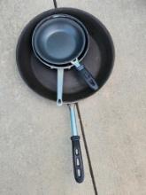 3 Qty. Fry Pans, Vollrath 7in No. 69107, Vollrath 14in No. 69144, Other