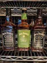 3 Bottles - Jack Daniels Old No. 7 & Apple 1L