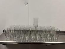 Lot of 28 Lounge Glasses