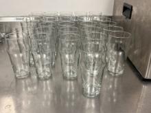 Lot of 30 English Pub Glasses