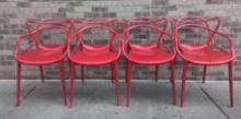 Lot of 49 Fancy Chairs, HD Plastic or Poly - All 49 for One Bid, OFFSITE LOCATION for this LOT