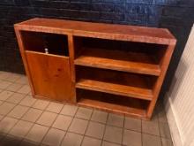 Wood Shelving Unit