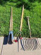 Lot of 3 Gardening Tools