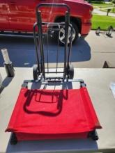 Lot of 2 Stadium Chair & Folding Hand Truck