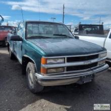 1998 CHEVROLET C1500, 5.0L GAS, RWD, STANDARD CAB, LONG BED. UNKNOWN MECHANICAL PROBLEMS