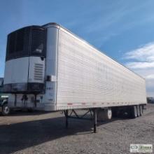 SEMI REEFER VAN TRAILER, 1995 DORSEY, 54FT INSULATED BOX, TRIPLE AXLE, 71500LB GVWR, CARRIER PHOENIX