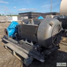 PUMP, 6IN X 5IN, 200HP, 3-PHASE ELECTRIC MOTOR, FALCON PUMP AND SUPPLY MODEL MISCHKE25