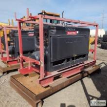 Welder, Lincoln Classic 300d, 4cyl Perkins Diesel Engine, Skid Mounted