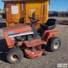 RIDING LAWN MOWER, ALLIS-CHALMERS HYDRO 611, 400CC, 11HP BRIGGS & STRATTON GAS ENGINE