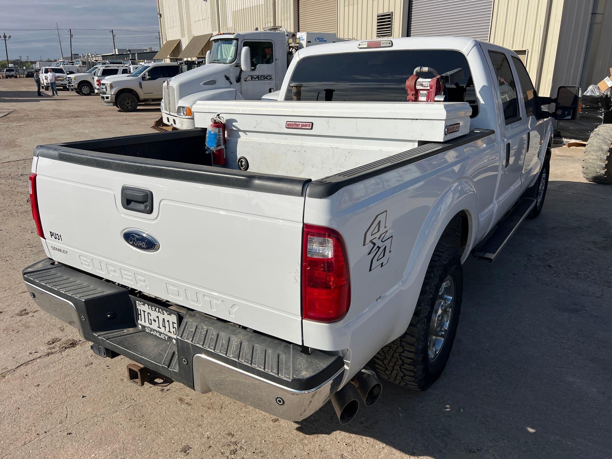 2016 FORD F250 XLT PICKUP TRUCK VN:1FT7W2BT0GED23378 4x4, powered by 6.7L diesel engine, equipped