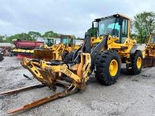 2011 VOLVO L120F RUBBER TIRED LOADER SN:68661 powered by Volvo diesel engine, equipped with EROPS,