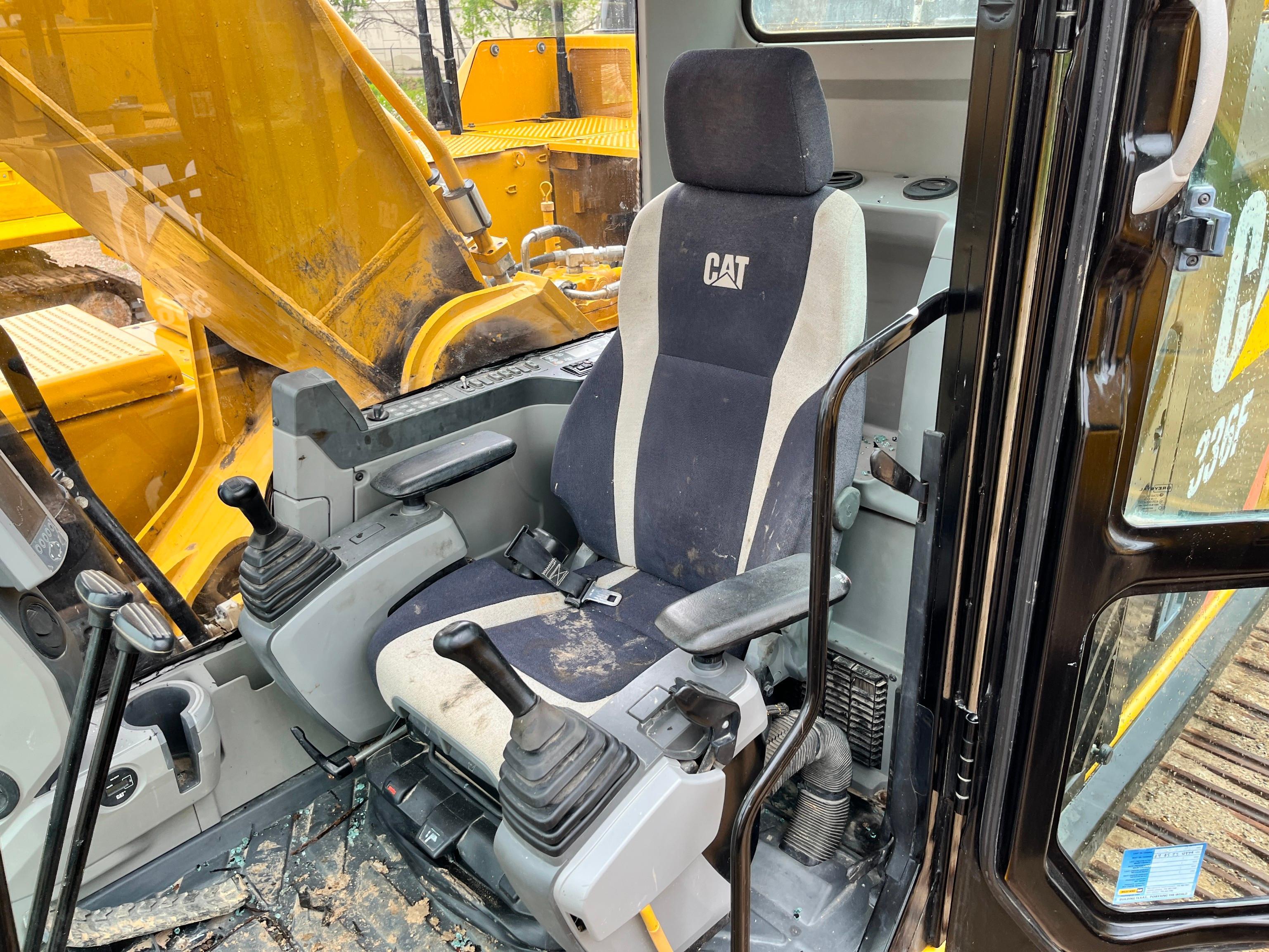 2018 CAT 336FL HYDRAULIC EXCAVATOR SN:CAT0336FCRKB21244 powered by Cat C9.3 diesel engine, equipped