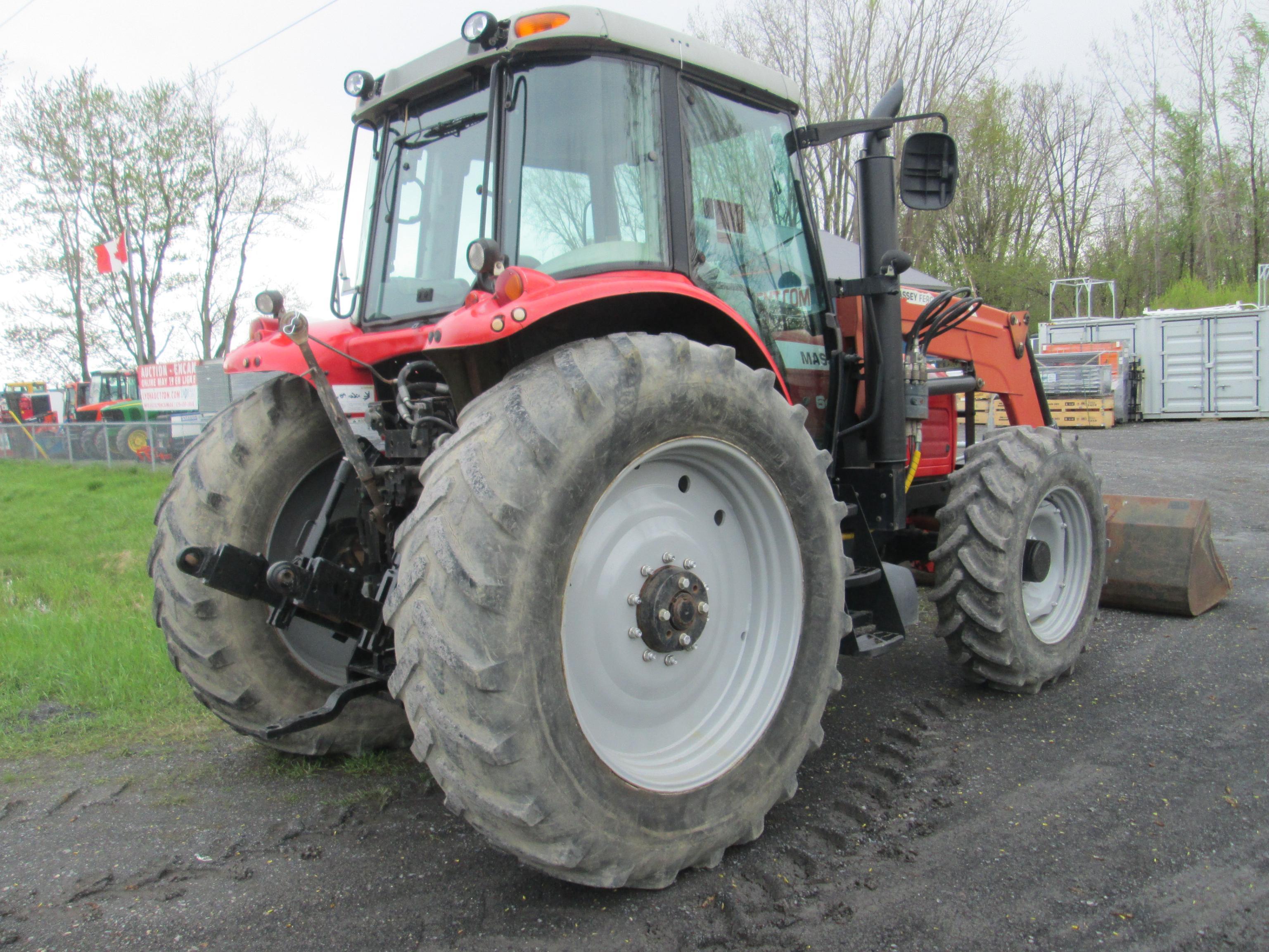 AGRICULTURAL TRACTOR...MASSEY FERGUSON 6475 DYNA 6 4x4 AGRICULTURAL TRACTOR SN P147005, powered by